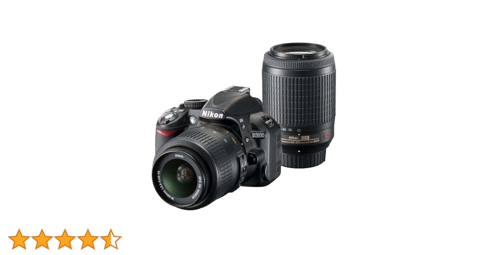Nikon D3100 ダブルズームキット Amazon | Nikon デジタル一眼レフカメラ D3100 レッド 200mm